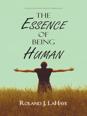 cover image of The Essence of Being Human